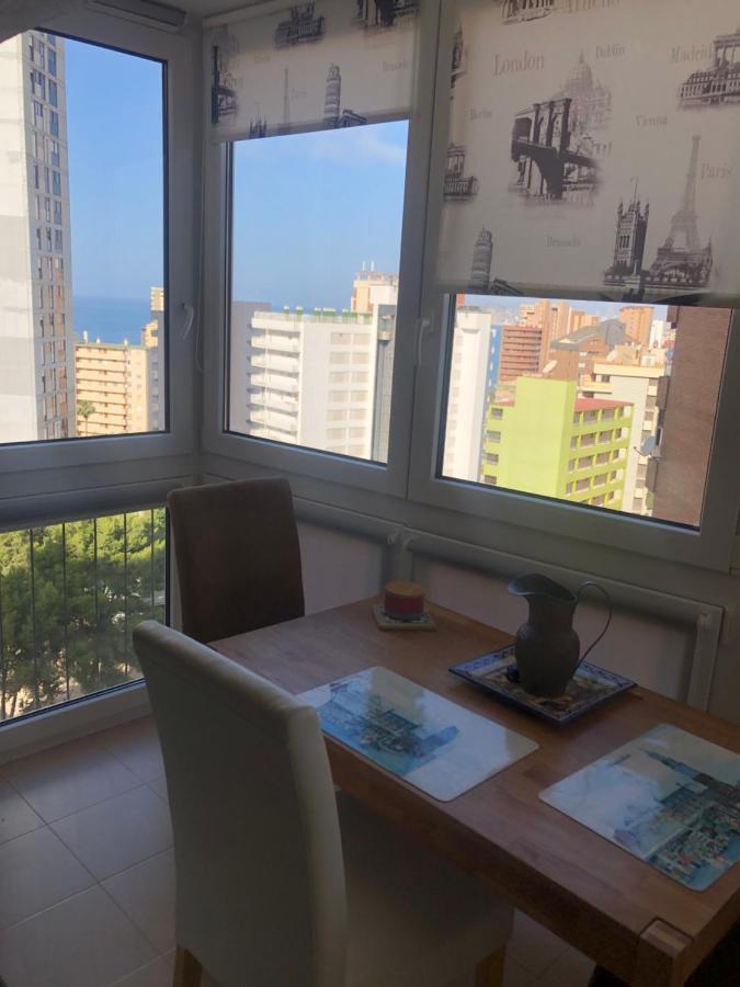 Cosy Apartment 5 Min From The Beach , Sea View Benidorm Bagian luar foto